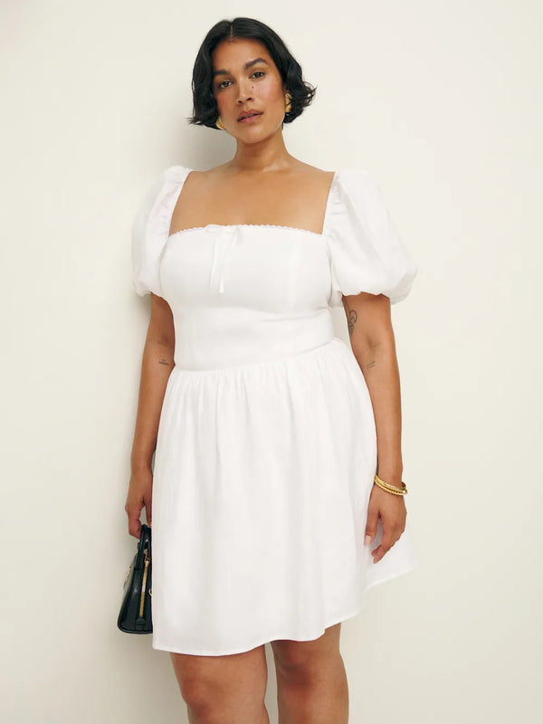 lvina Linen Dress Es